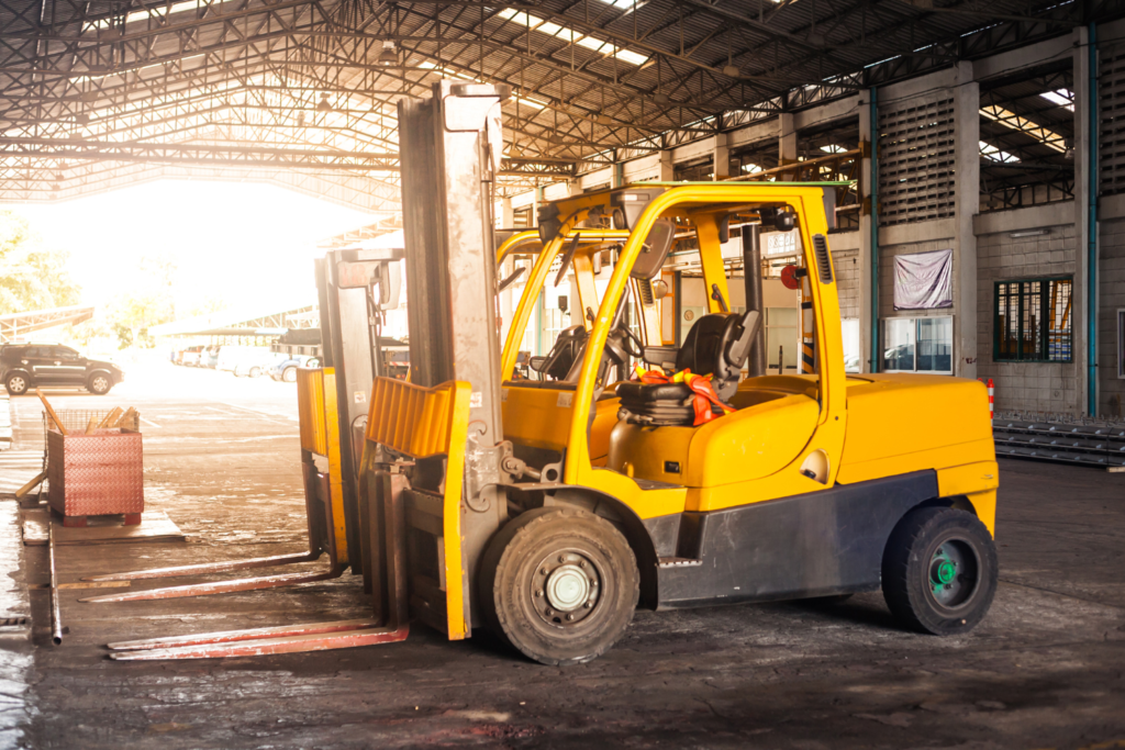 Renting a forklift