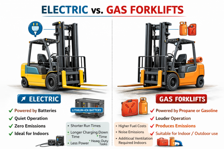 Electric forklift , gas forklift