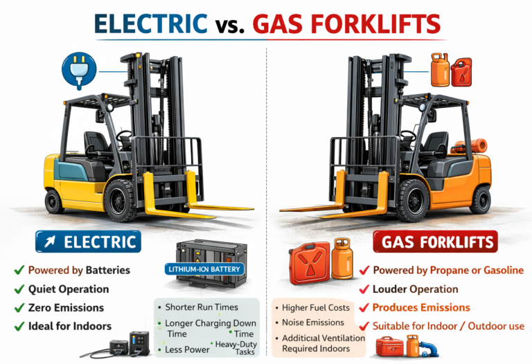 Electric forklift , gas forklift